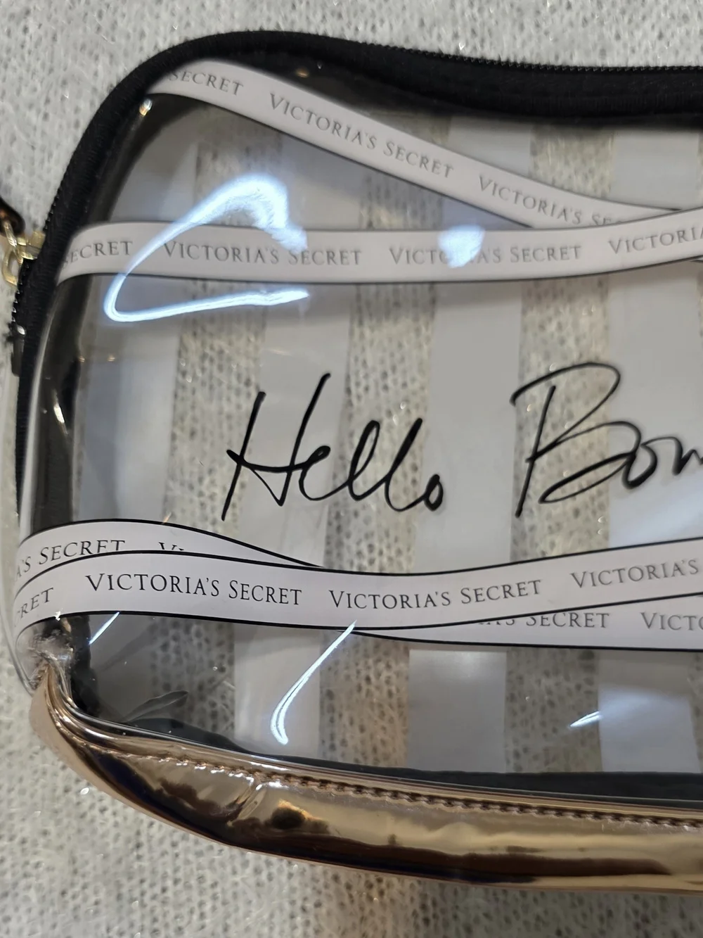 Victorias Secret clear cosmetic